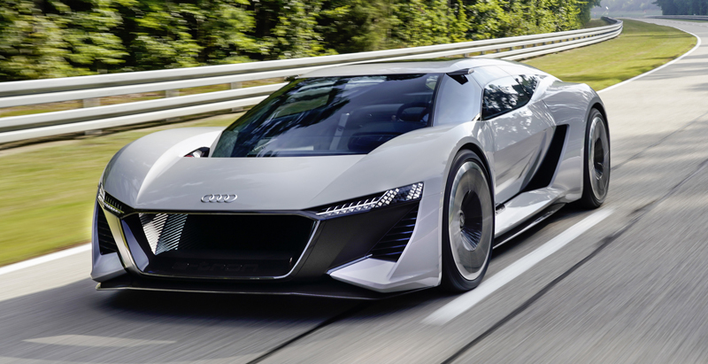 Audi PB18 e-tron Electric Concept at Pebble Beach Concours d'Elegance 2018 